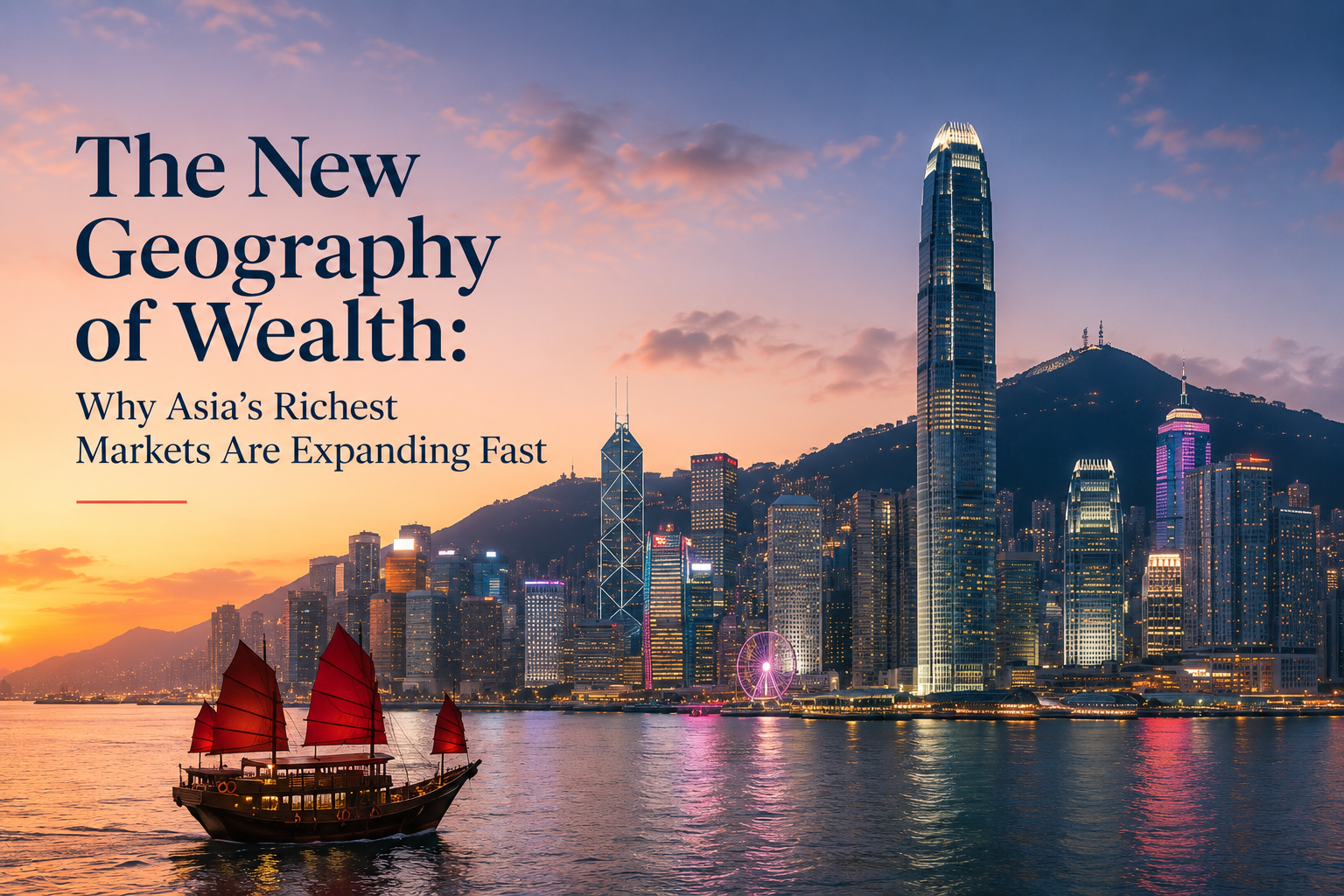 The New Geography of Wealth: Why Asia’s Richest Markets Are Expanding Fast