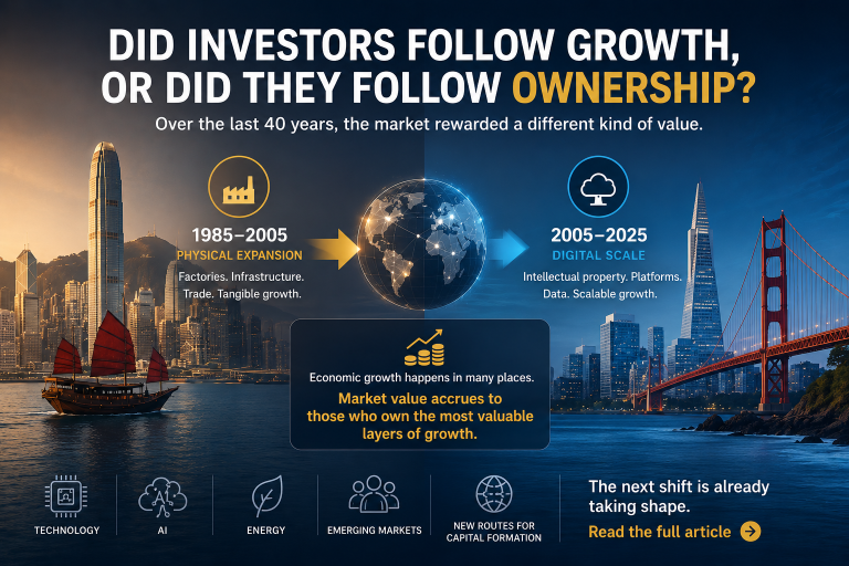 Why Did Global Wealth Creation Move From Hong Kong to Silicon Valley?